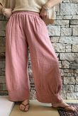Santos Cushion Cotton Quirky Pant Soft Terracotta